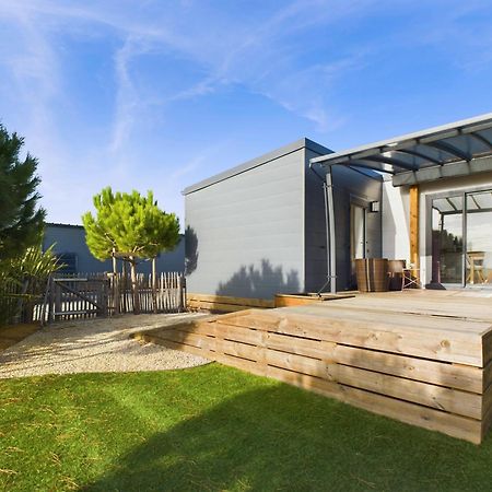 Beau Chalet Pour 4 Pers - Acces Piscine Chauffee Brétignolles-sur-Mer Dış mekan fotoğraf