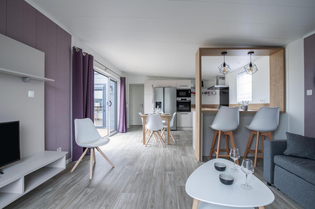 Beau Chalet Pour 4 Pers - Acces Piscine Chauffee Brétignolles-sur-Mer Dış mekan fotoğraf