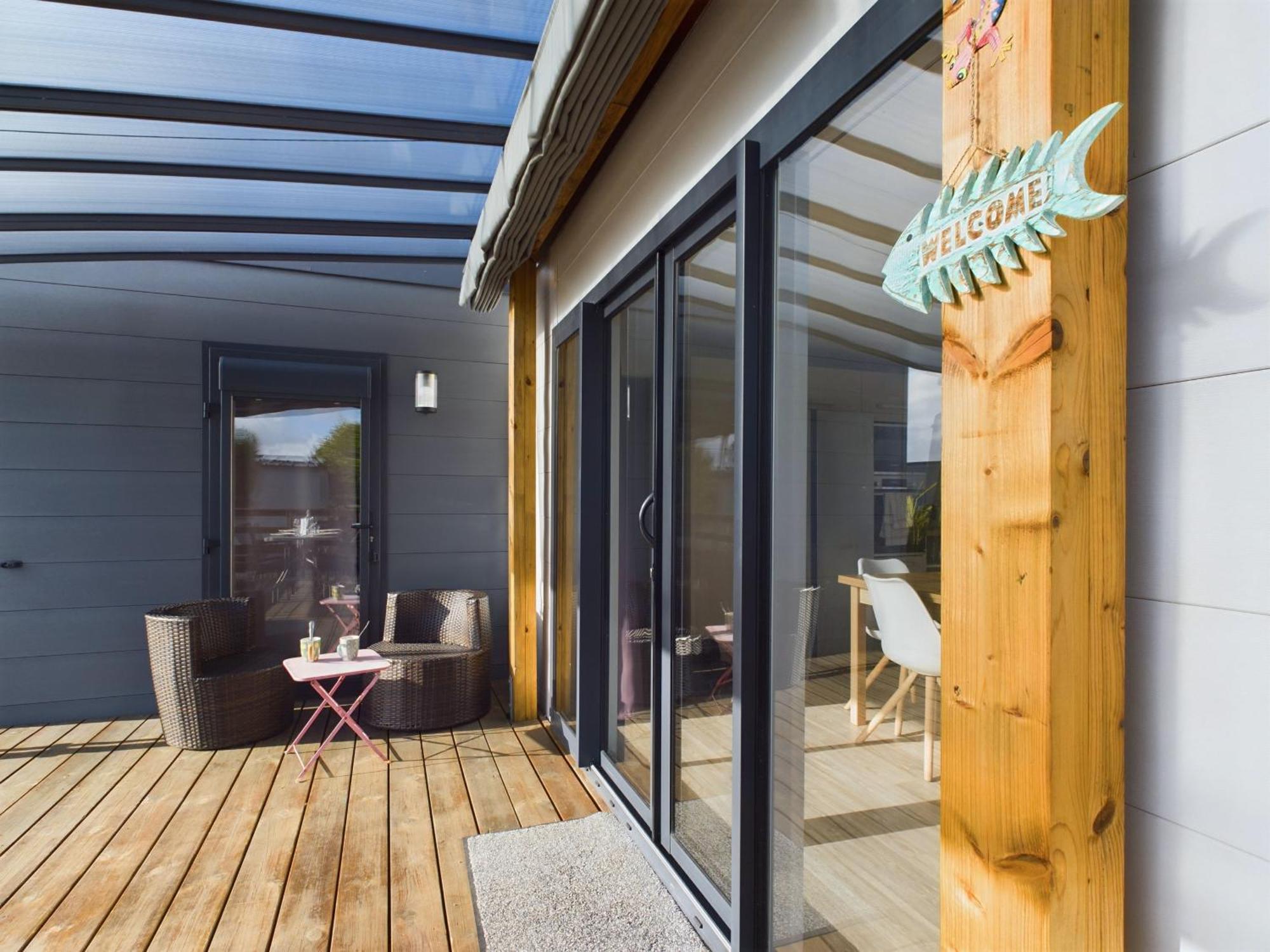 Beau Chalet Pour 4 Pers - Acces Piscine Chauffee Brétignolles-sur-Mer Dış mekan fotoğraf